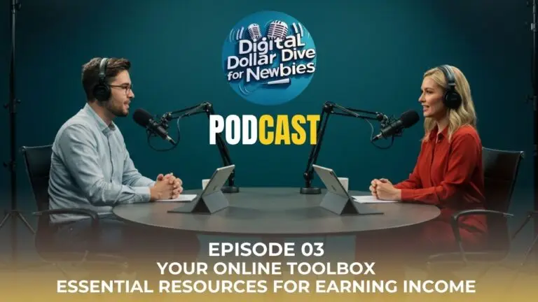Podcast Ep. 3: Your Essential Online Toolbox: Top Tools & Resources for Beginners
